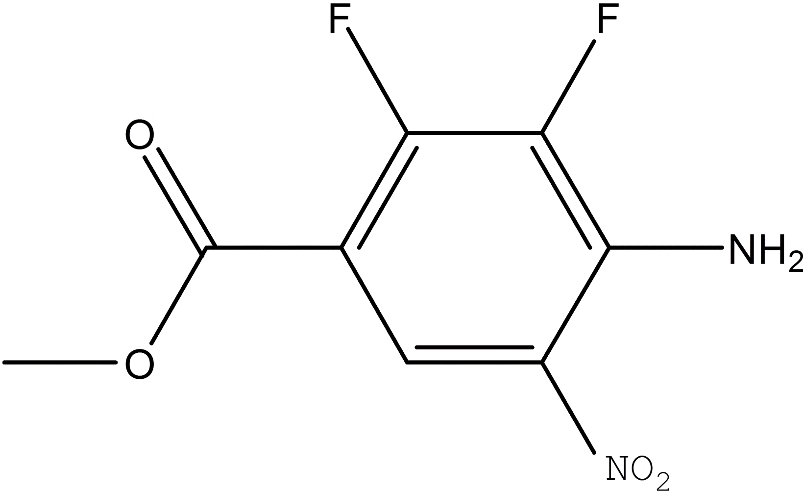 4 氨基 2 3 二氟 5 硝基苯甲酸甲酯 CAS 284030 58 6 广东翁江化学试剂有限公司