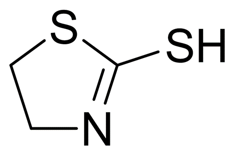2-巯基噻唑啉别名 2-巯基-2-噻唑啉;2-噻唑烷硫酮;四氢噻唑硫酮;2